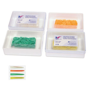 CUÑAS MADERA VERDES 100u. — Innvori Dental