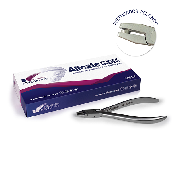 ALICATE CLEAR ALIGNER PREFORADOR REDONDO — Innvori Dental