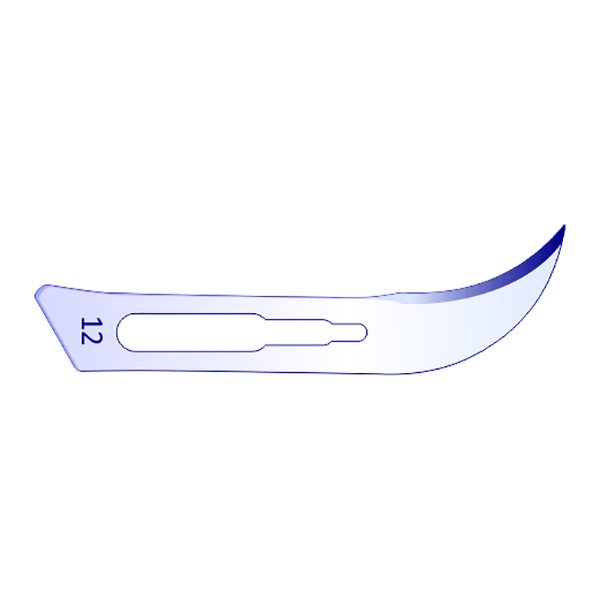 HOJAS DE BISTURI Nº 12 100u. — Innvori Dental