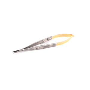 PORTA AGUJAS TC CASTROVIEJO 14cm. — Innvori Dental