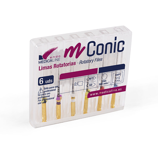 LIMAS CA ROTATORIAS 25mm SX-F3 6u. — Innvori Dental