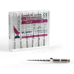 LIMAS CA ROTATORIAS RETRATAMIENTO 16mm. D1 6u. — Innvori Dental