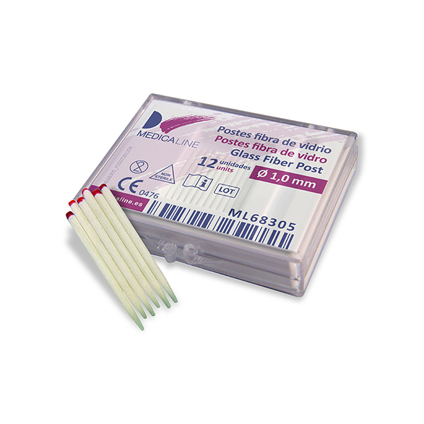 m-Post Glass POSTES ENDO 1,0mm. 12u. — Innvori Dental