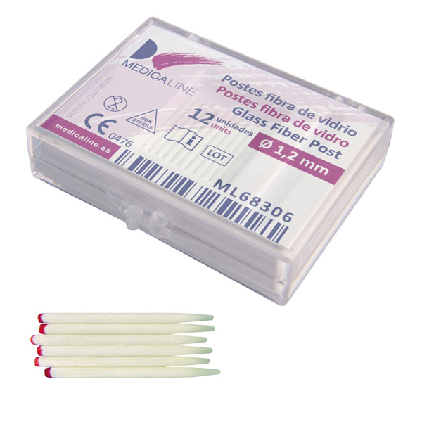m-Post Glass POSTES ENDO 1,2mm. 12u. — Innvori Dental
