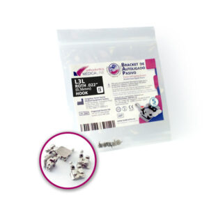 BRACKET ML AUTOLIG. PASIVO ROTH.022" U4/5R HOOK 5u — Innvori Dental