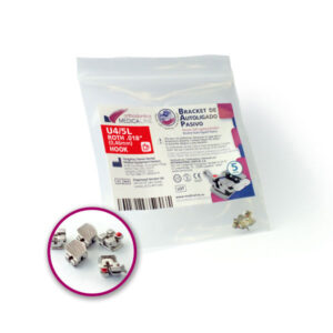 BRACKET ML AUTOLIG. PASIVO ROTH.018" U4/5L HOOK 5u — Innvori Dental