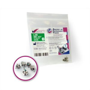 BRACKET ML AUTOLIGADO PASIVO MBT.022" L4L 5u. — Innvori Dental