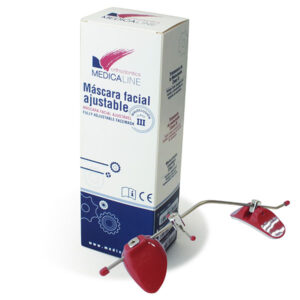 MASCARA FACIAL MLO ROJO CLASE III 1u. — Innvori Dental