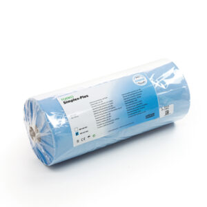 PATIENT BIB SIMPLEX-PLUS BLUE 80u. — Innvori Dental