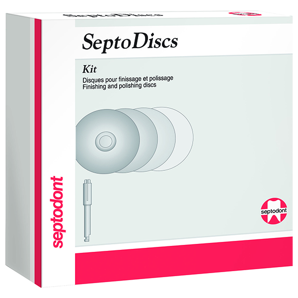 SEPTODISCS KIT - DISCOS DE PULIDO 120+ MANDRIL — Innvori Dental