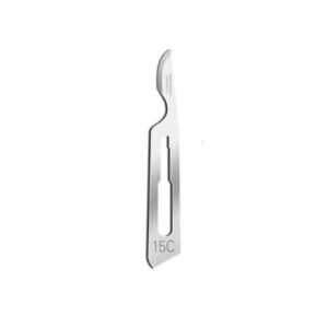 HOJA BISTURI DESECHABLE ESTERIL N.15C 100un. 0221 — Innvori Dental