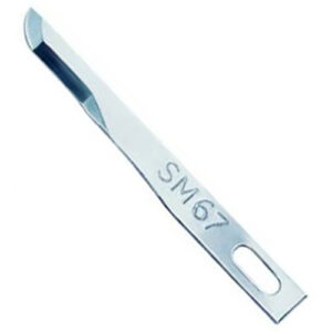 HOJA BISTURI DESECHABLE  ESTERIL SM67 25 und. — Innvori Dental