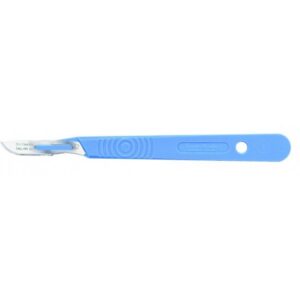 BISTURI ESTERIL DESECHABLE N.10 CON MANGO 10u 0501 — Innvori Dental