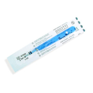BISTURI ESTERIL DESECHABLE N.15 CON MANGO 10u 0505 — Innvori Dental