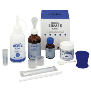 TOKUYAMA REBASE II KIT R.DURO 80gr.+50ml. — Innvori Dental