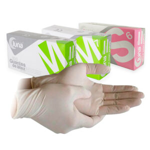 GUANTES LATEX X-GRANDES LUNA 100u. — Innvori Dental