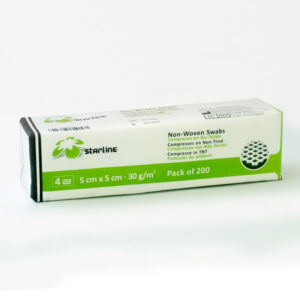GASAS 5x5cm. NO ESTERIL 30g/m2 200u. — Innvori Dental