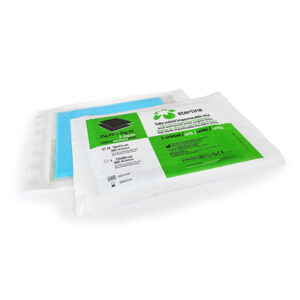 TALLAS ESTERIL AZUL L 75x90cm 50g PAP-PE IMP. 50u. — Innvori Dental
