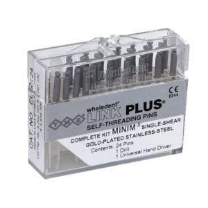 PINS LINK PLUS EL-721 MININ PLATA 0.525mm. 24u. — Innvori Dental