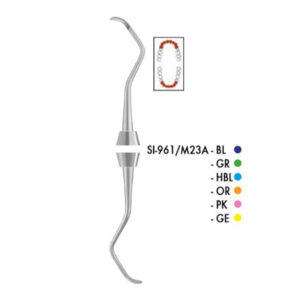 SI-961/M23-BL RASPADOR UNIV. COLORI SIL. AZUL — CARL MARTIN — Innvori Dental