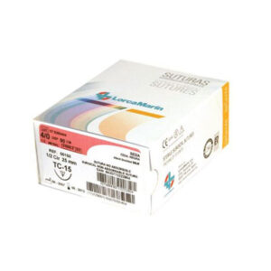 SUT.SEDA NEGRA TB-15 MATTE 4/0 12u. — LORCA MARIN — Innvori Dental